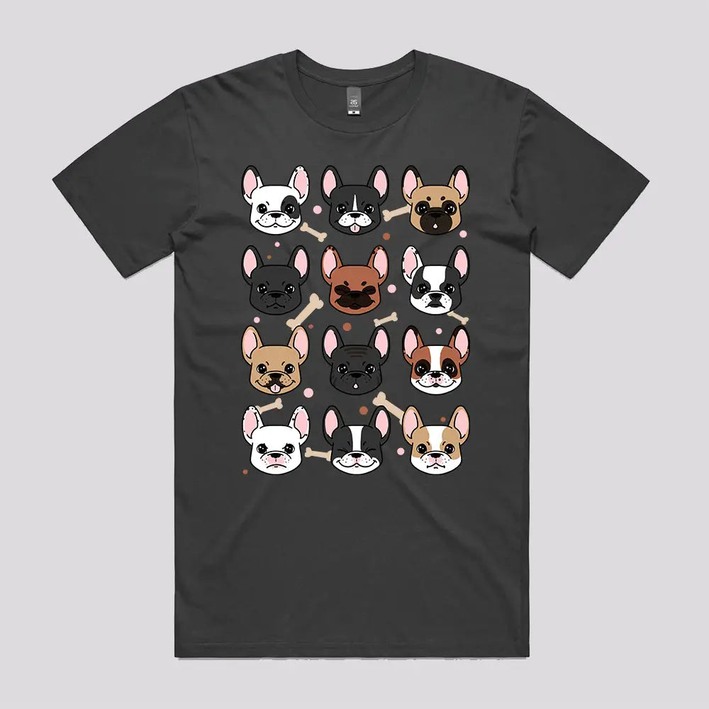 Many Frenchies T-Shirt Hoodie, Sweatshirt | CiraTrend.com (Image 5)