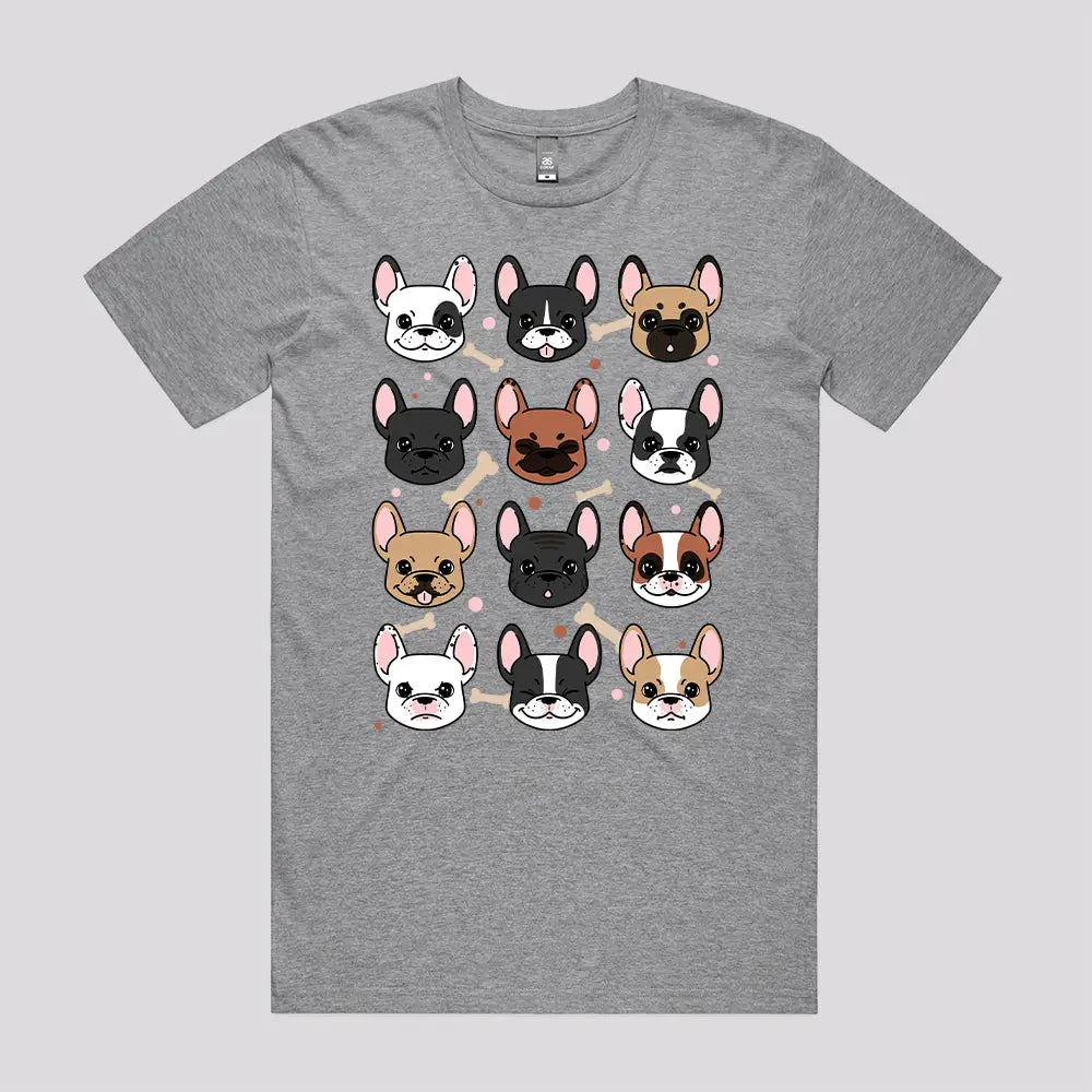 Many Frenchies T-Shirt Hoodie, Sweatshirt | CiraTrend.com (Image 2)