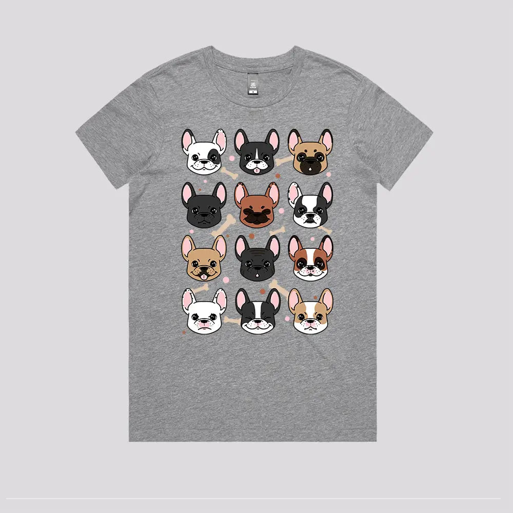 Many Frenchies T-Shirt Hoodie, Sweatshirt | CiraTrend.com (Image 3)
