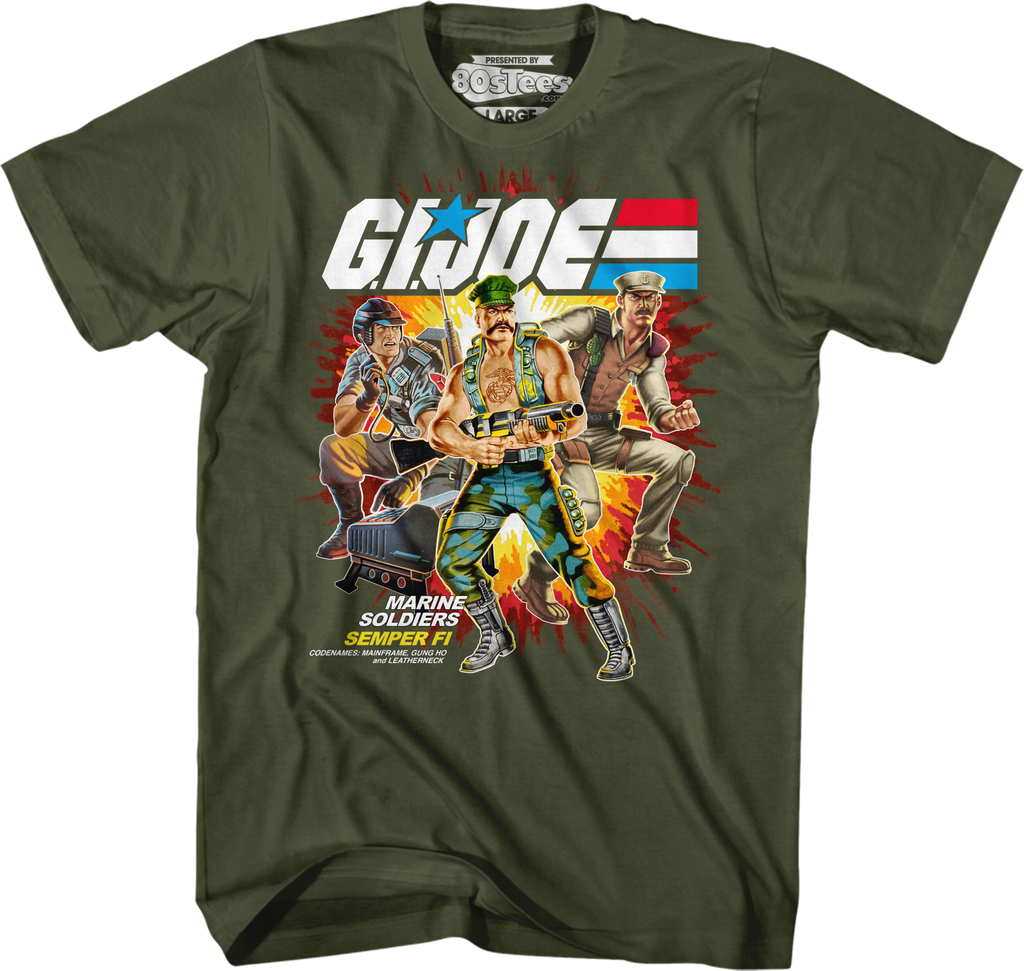 Marine Soldiers GI Joe T-Shirt Hoodie, Sweatshirt | CiraTrend.com (Image 1)