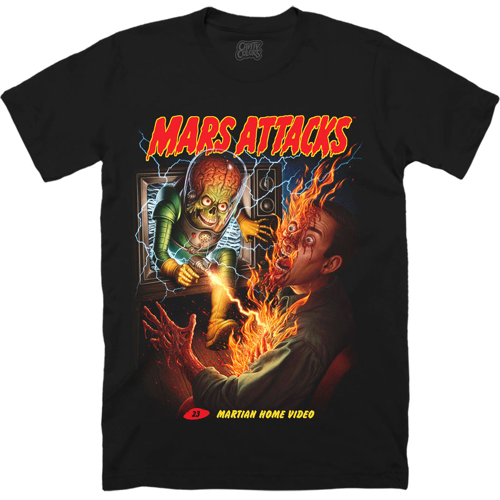 MARS ATTACKS: MARTIAN HOME VIDEO - T-SHIRT Hoodie, Sweatshirt | CiraTrend.com (Image 1)