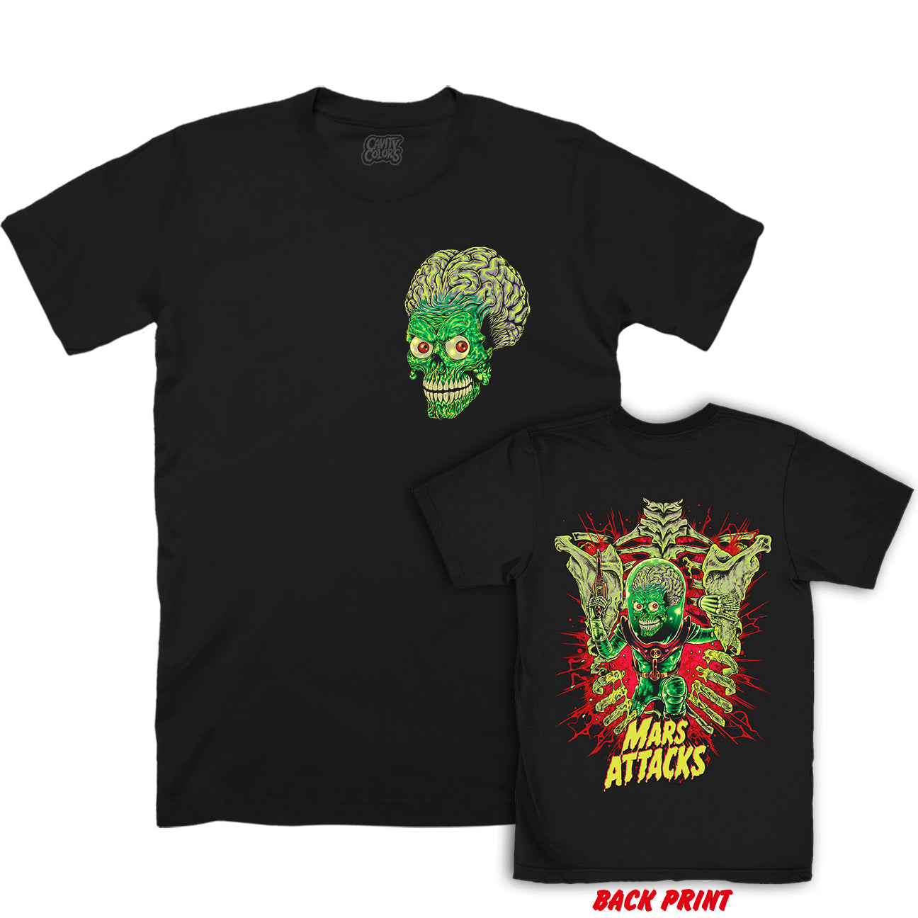 MARS ATTACKS: RIB CAGE MELTER - T-SHIRT Hoodie, Sweatshirt | CiraTrend.com (Image 1)
