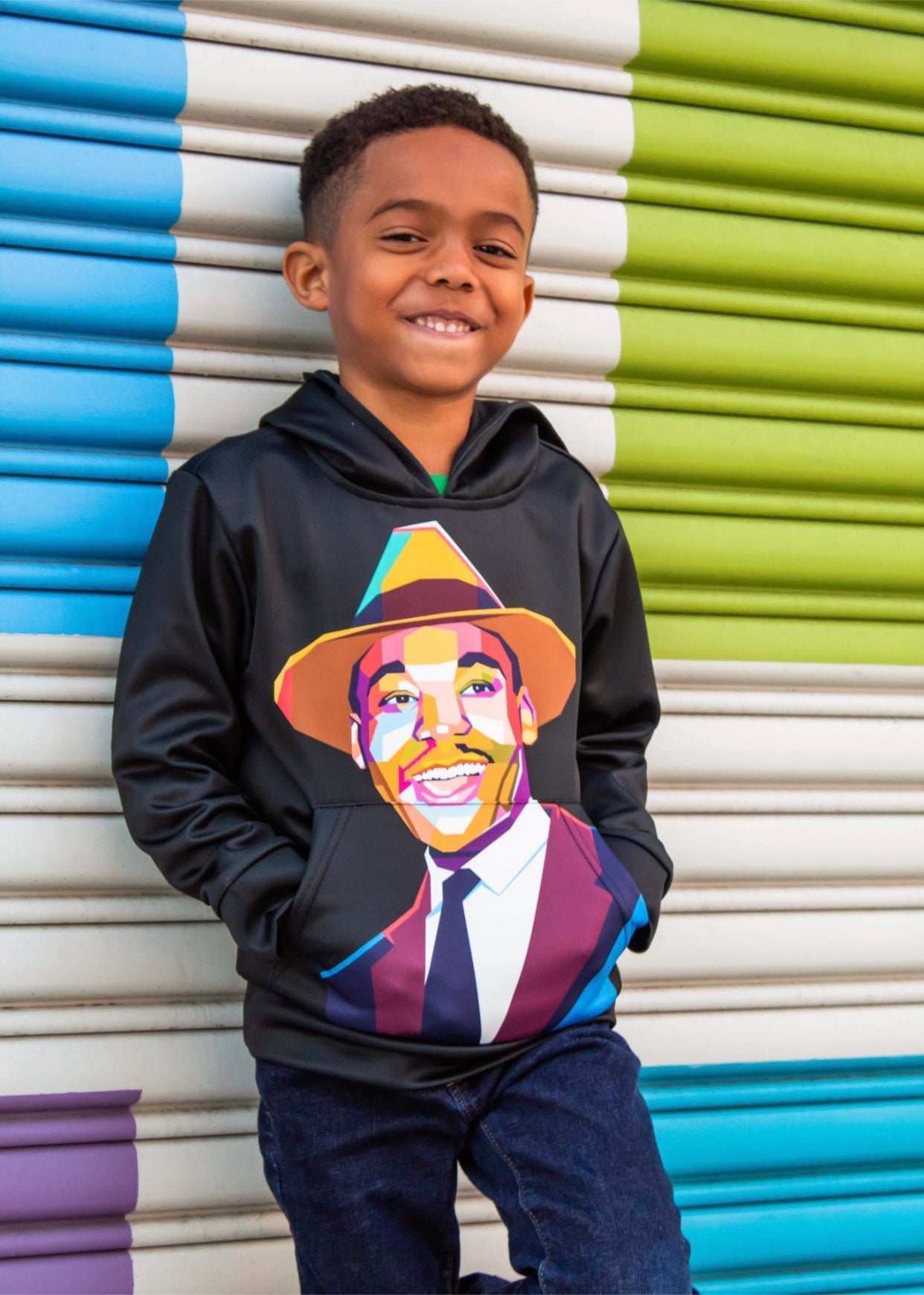 Martin Luther King Jr., Kids Hoodie T-Shirts, Sweatshirt | CiraTrend.com (Image 1)