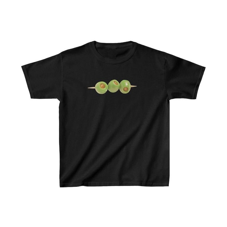 martini olives baby tee, cotton shirt, coquette y2k graphic tee Hoodie, Sweatshirt | CiraTrend.com