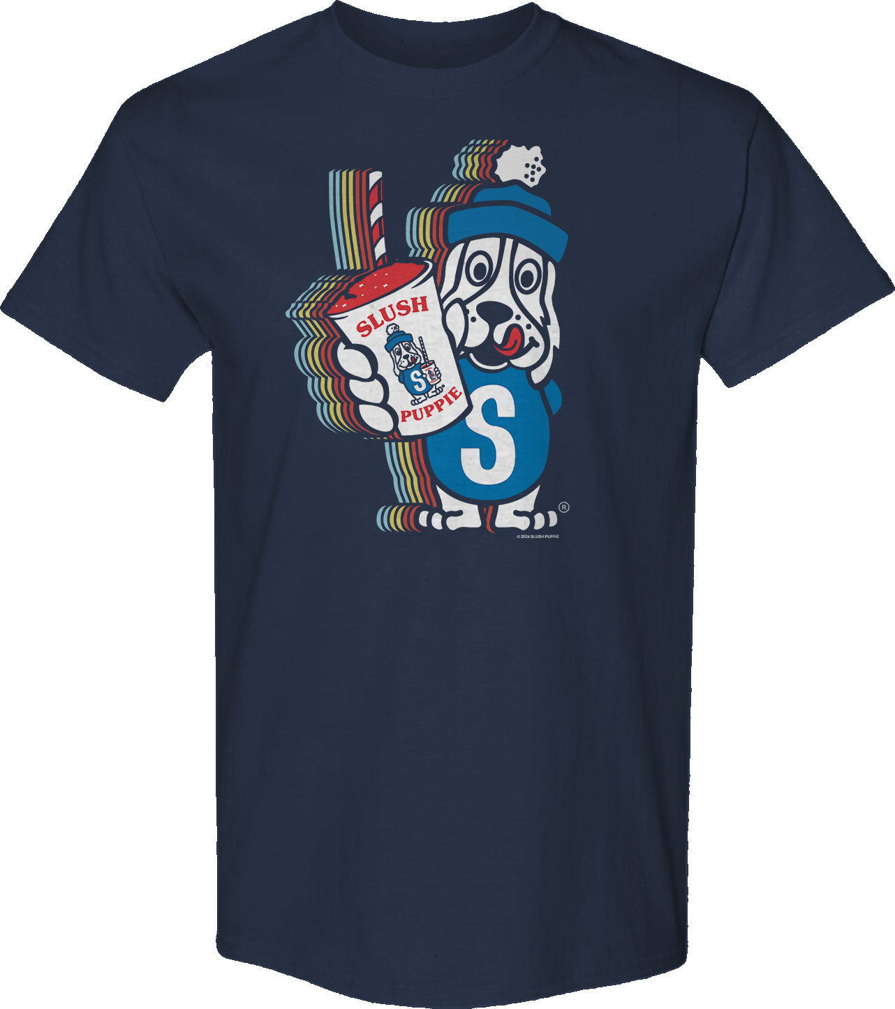 Mascot Rainbow Slush Puppie T-Shirt Hoodie, Sweatshirt | CiraTrend.com (Image 1)