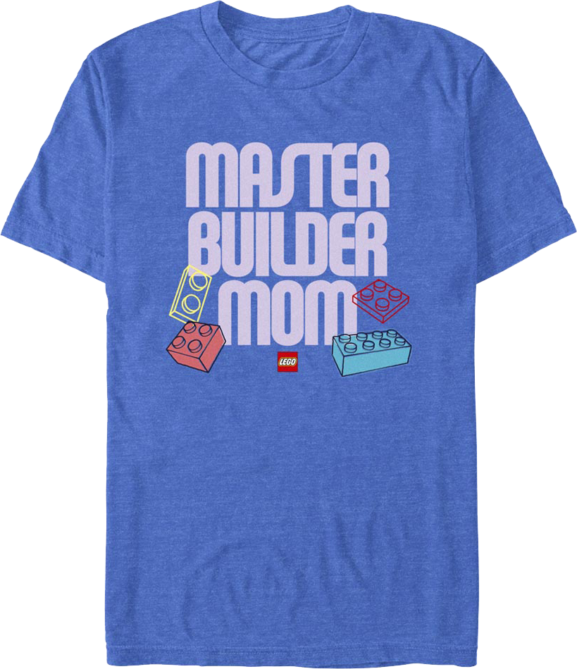 Master Builder Mom Lego T-Shirt Hoodie, Sweatshirt | CiraTrend.com (Image 1)