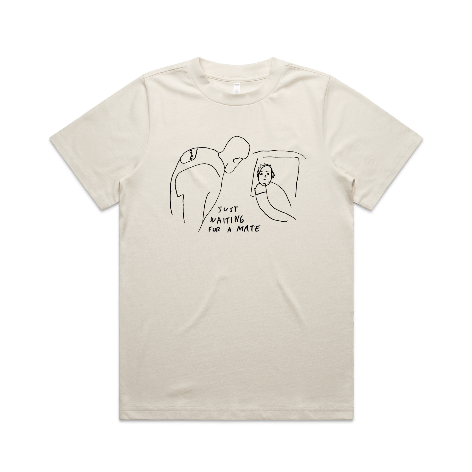 Waiting For A Mate Tee Hoodie, Sweatshirt | CiraTrend.com (Image 2)