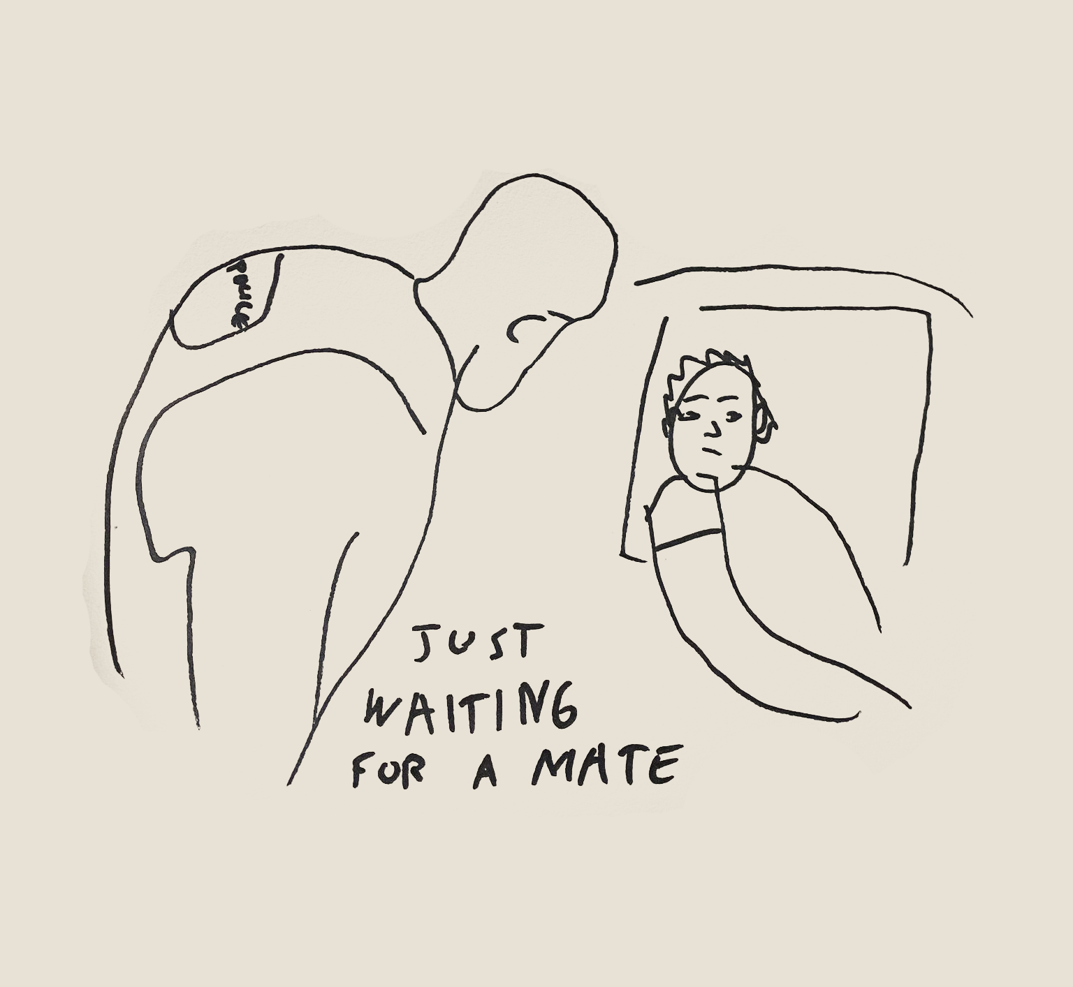 Waiting For A Mate Tee Hoodie, Sweatshirt | CiraTrend.com (Image 5)