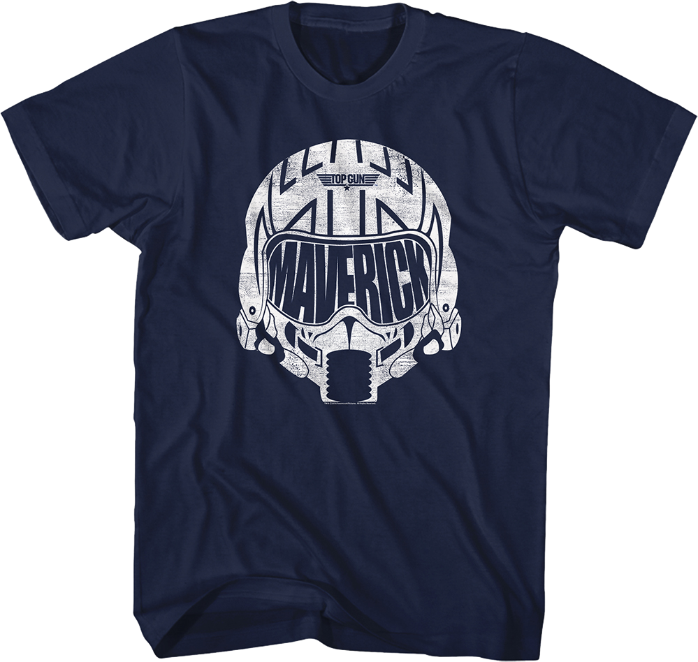 Maverick's Flight Helmet Top Gun T-Shirt Hoodie, Sweatshirt | CiraTrend.com (Image 1)