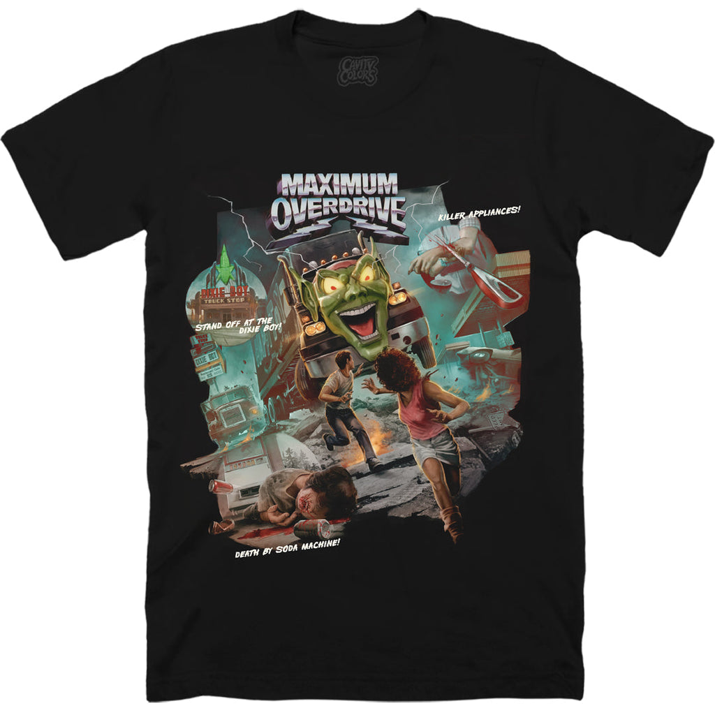 MAXIMUM OVERDRIVE - T-SHIRT Hoodie, Sweatshirt | CiraTrend.com (Image 1)