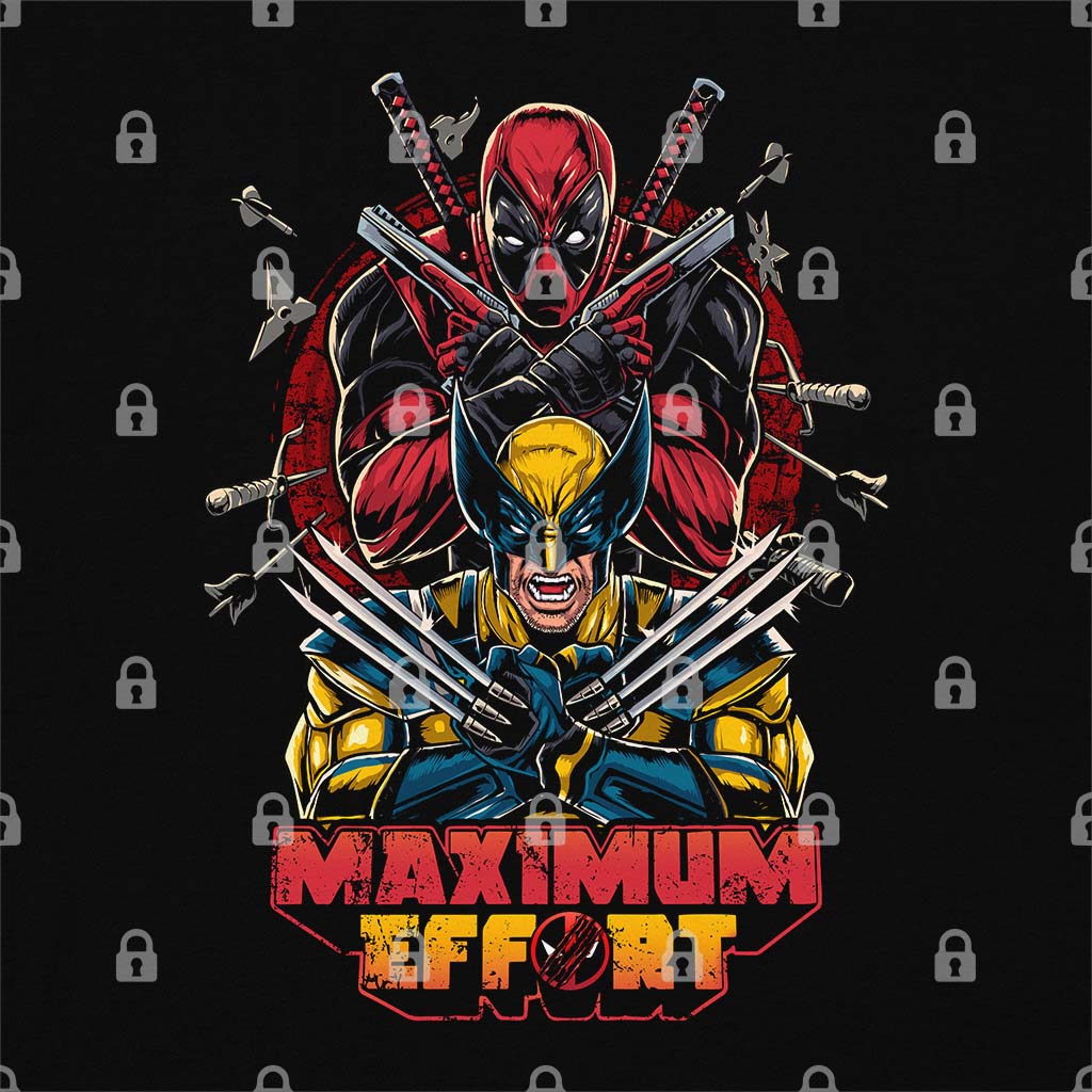 Maximum Effort T-Shirt Hoodie, Sweatshirt | CiraTrend.com (Image 1)