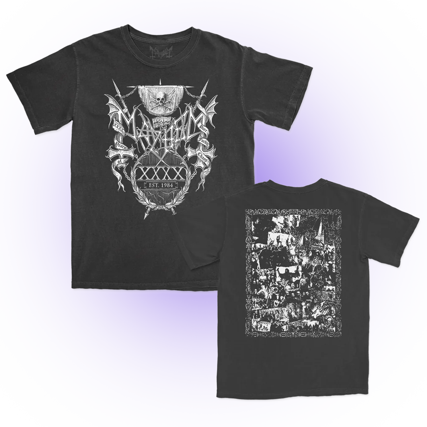 40th Anniv. Collage Tee (Pepper)