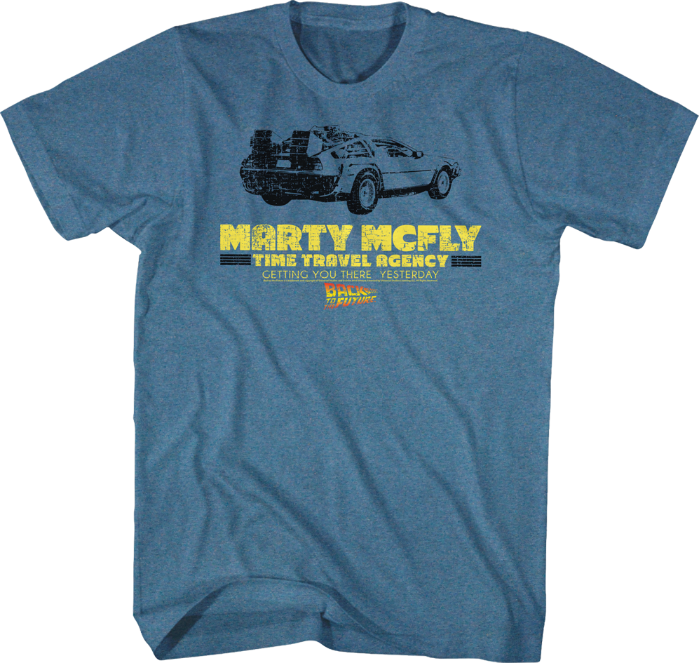 McFly Time Travel Agency Shirt Hoodie, Sweatshirt | CiraTrend.com (Image 1)