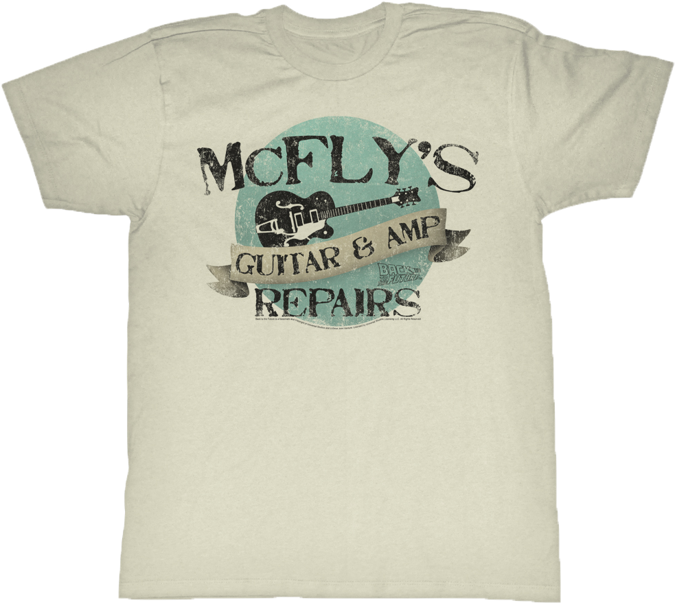 McFly's Repairs Back To The Future T-Shirt Hoodie, Sweatshirt | CiraTrend.com (Image 1)