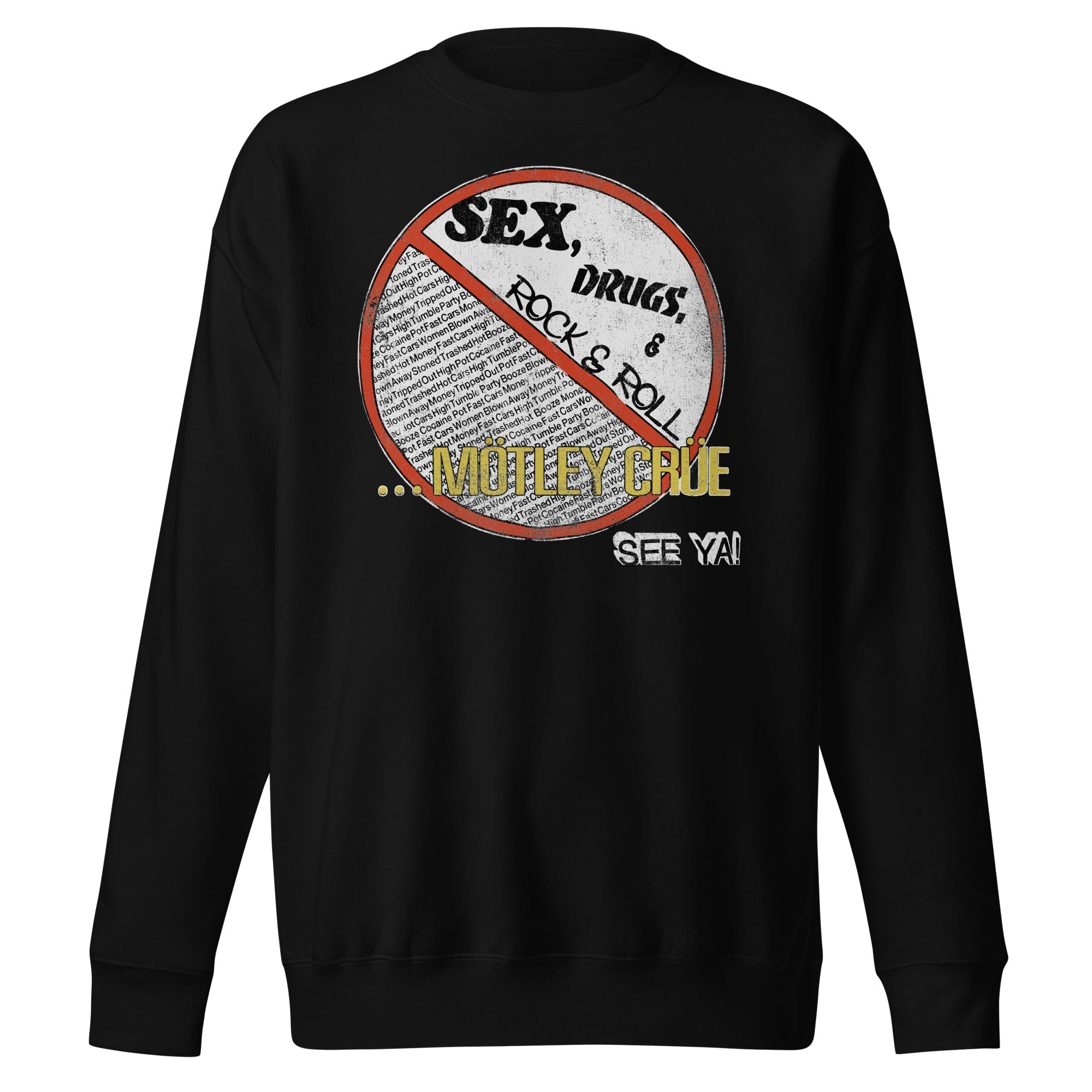 Motley Crue - No Fun Tour '84 Sweatshirt T-Shirts, Hoodie | CiraTrend.com (Image 1)