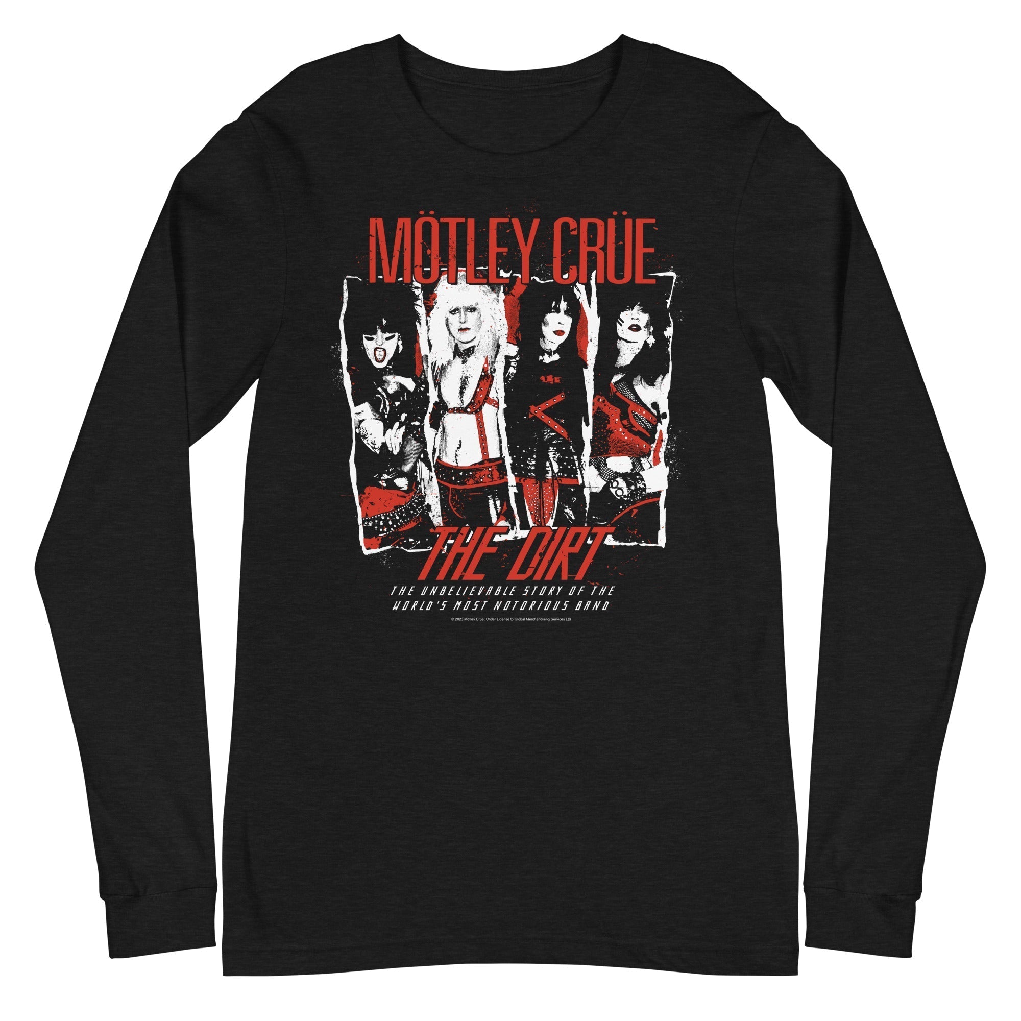 Motley Crue - The Dirt Long Sleeve T-Shirt Hoodie, Sweatshirt | CiraTrend.com