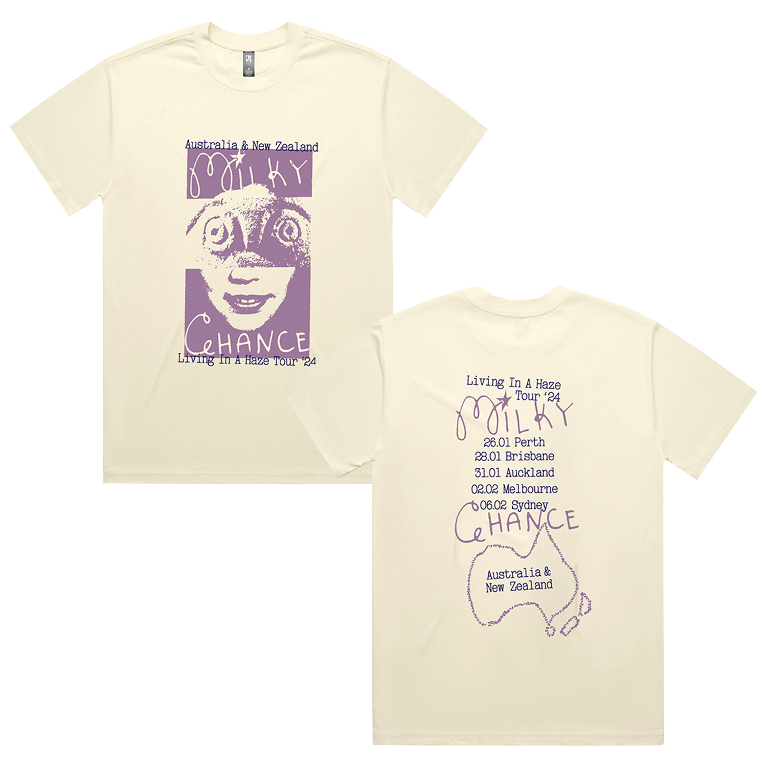 2024 Tour T-Shirt (Butter)