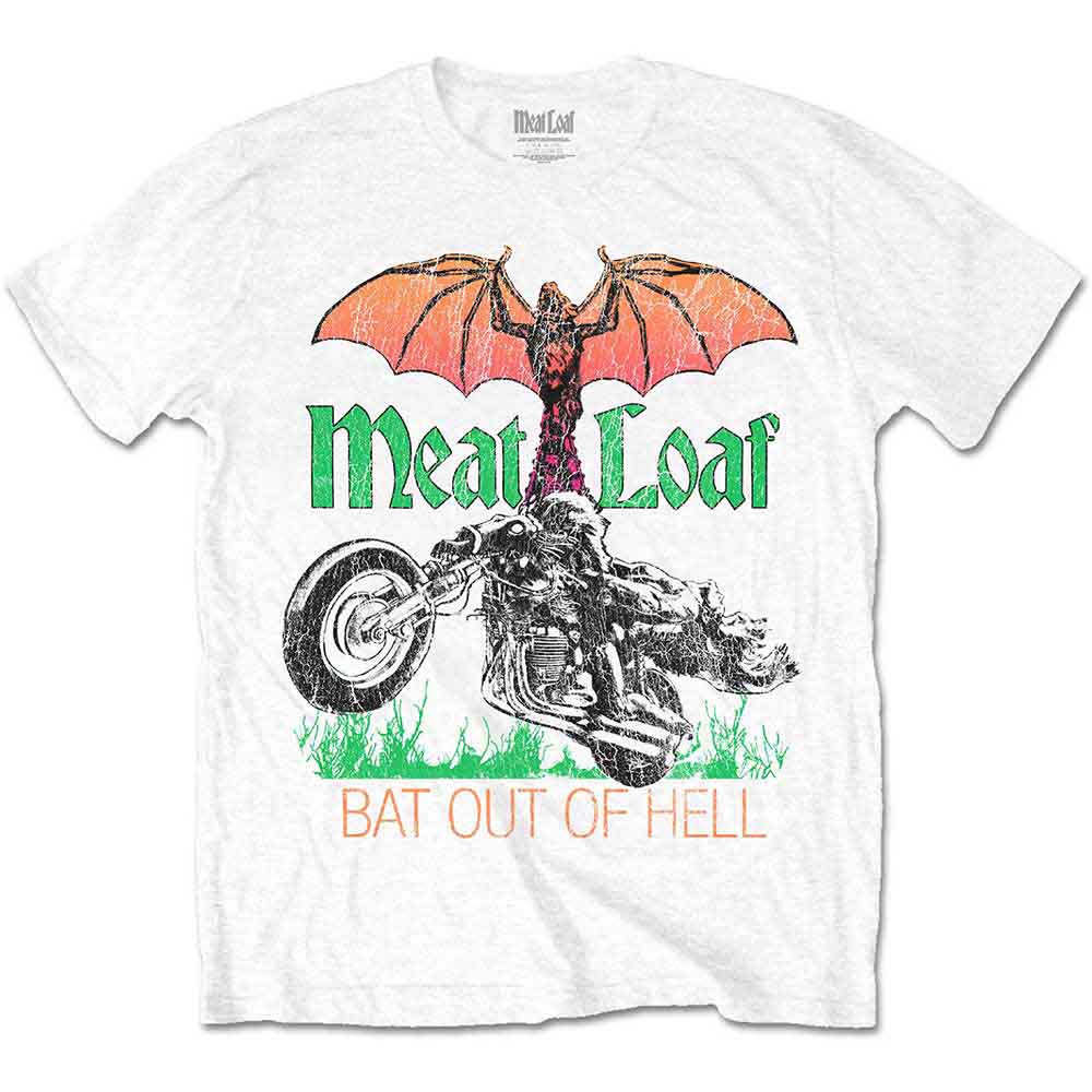 Bat Out Of Hell T Shirt White Hoodie, Sweatshirt | CiraTrend.com