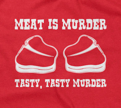 Meat Is Murder (Tasty, Tasty Murder) T-Shirt Hoodie, Sweatshirt | CiraTrend.com (Image 2)