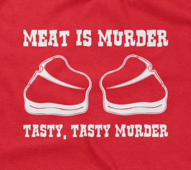 Meat Is Murder (Tasty, Tasty Murder) Hoodie T-Shirts, Sweatshirt | CiraTrend.com (Image 2)