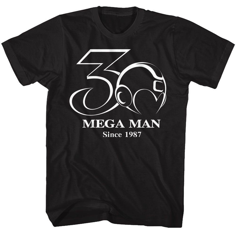 Mega Man 30Th Bw T-Shirt Hoodie, Sweatshirt | CiraTrend.com