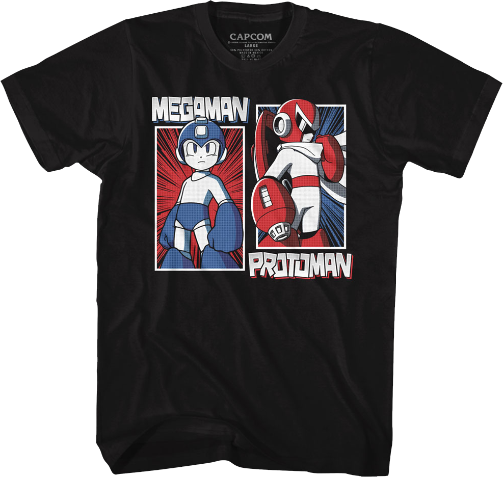 Mega Man Proto Man T-Shirts, Hoodie, Sweatshirt
