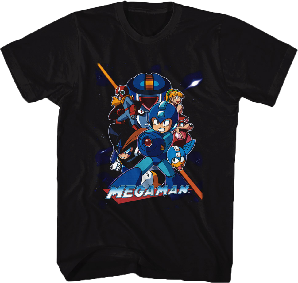 Mega Man Collage T-Shirts, Hoodie, Sweatshirt