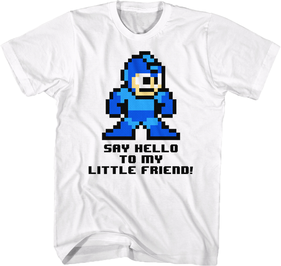 Mega Man Little Friend T-Shirts, Hoodie, Sweatshirt