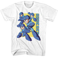 Mega Man - Multiple Poses T-Shirt Hoodie, Sweatshirt | CiraTrend.com