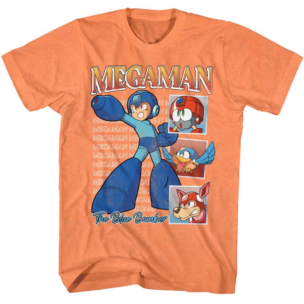 Mega Man - Repeat Squares T-Shirt Hoodie, Sweatshirt | CiraTrend.com