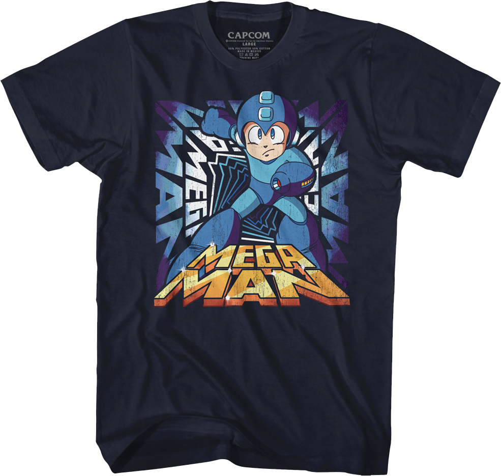 Mega Man Shirt Hoodie, Sweatshirt | CiraTrend.com (Image 1)