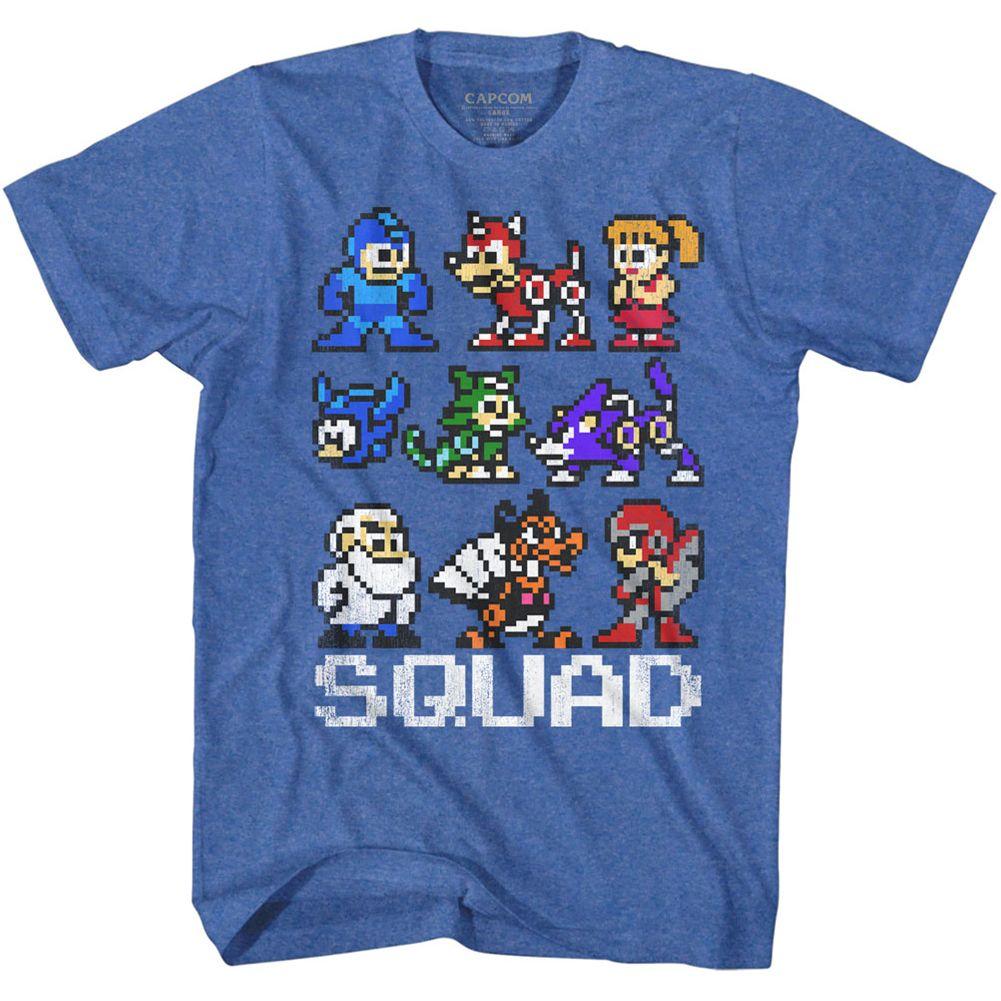 Mega Man Squad T-Shirt Hoodie, Sweatshirt | CiraTrend.com