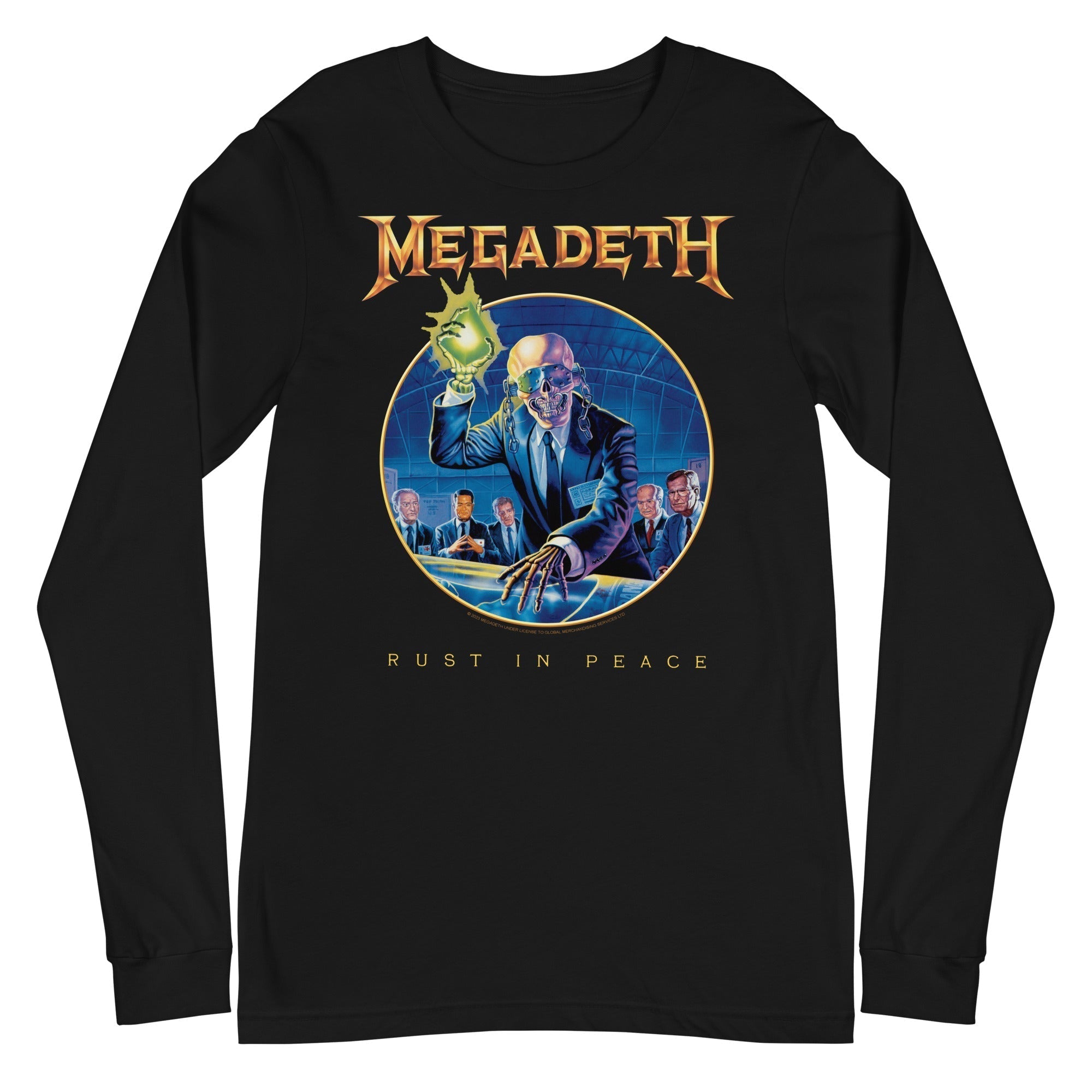 Megadeth - Circle of Rust Long Sleeve T-Shirt Hoodie, Sweatshirt | CiraTrend.com