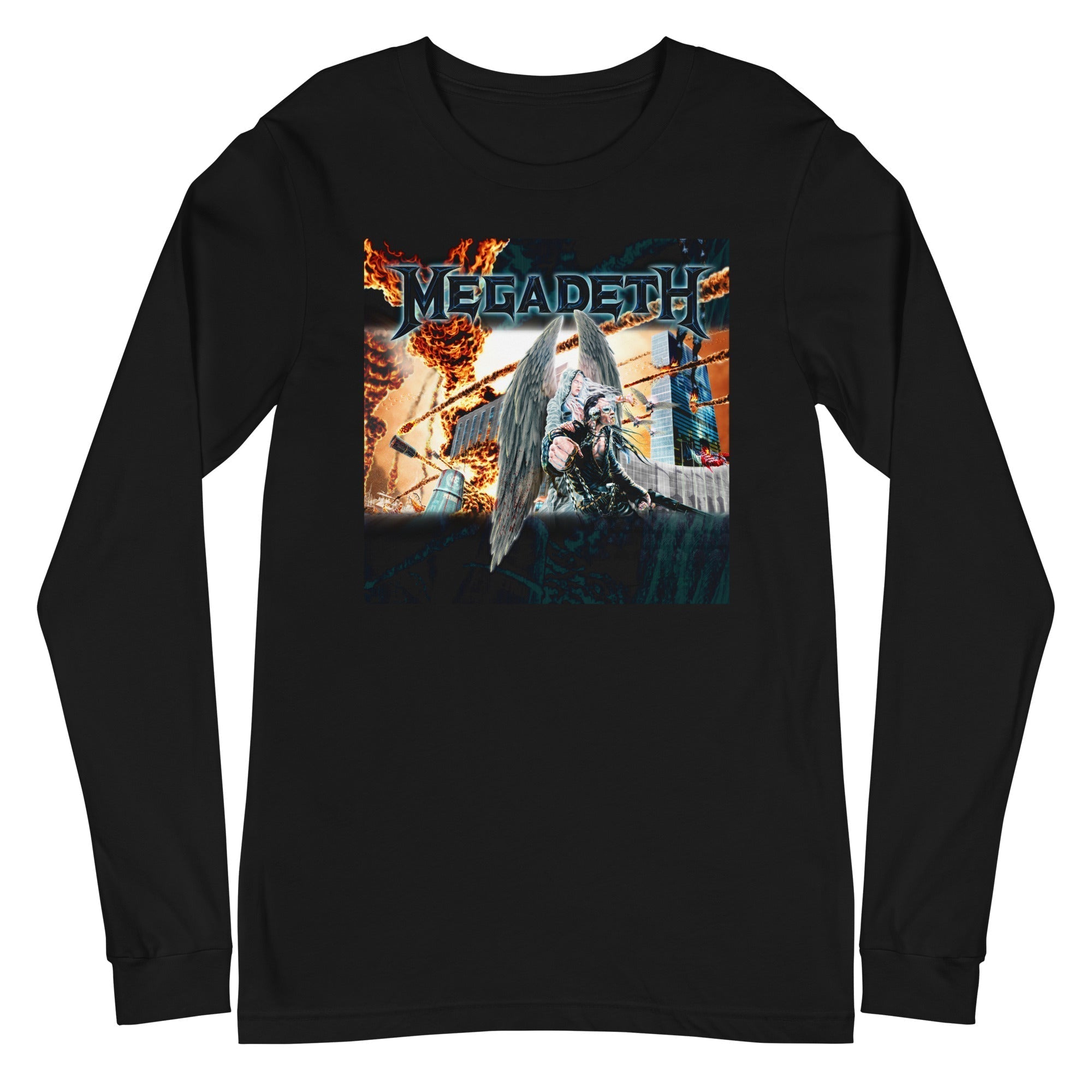 Megadeth - Angel Flames Long Sleeve T-Shirt Hoodie, Sweatshirt | CiraTrend.com