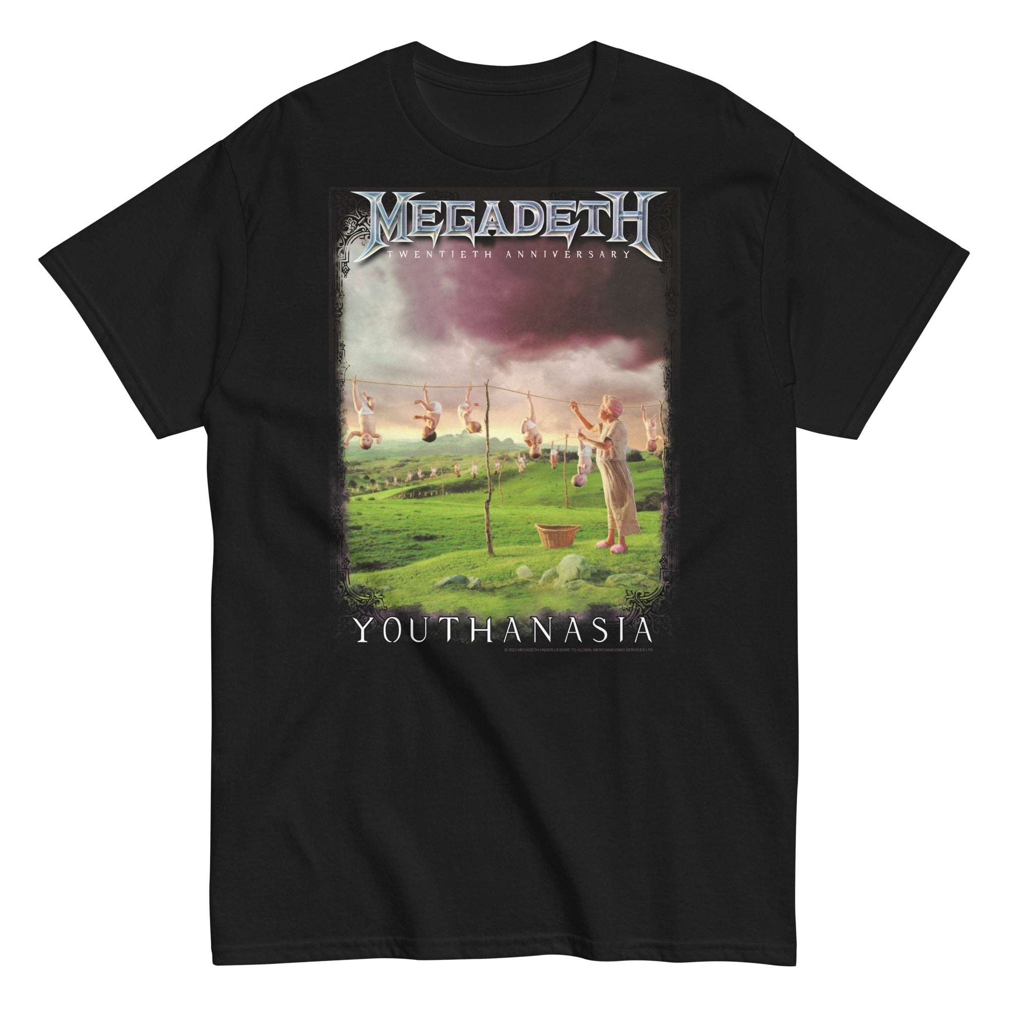 Megadeth - 20th Youthanasia T-Shirt Hoodie, Sweatshirt | CiraTrend.com (Image 1)