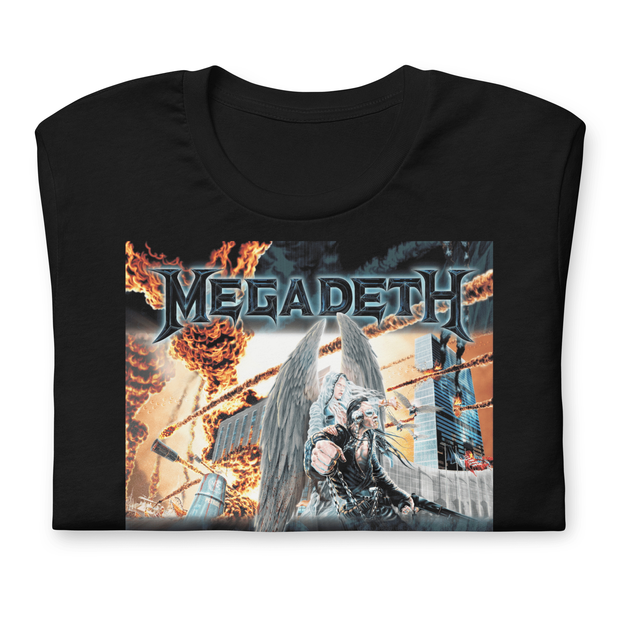 Megadeth - Angel Flames T-Shirt Hoodie, Sweatshirt | CiraTrend.com (Image 3)
