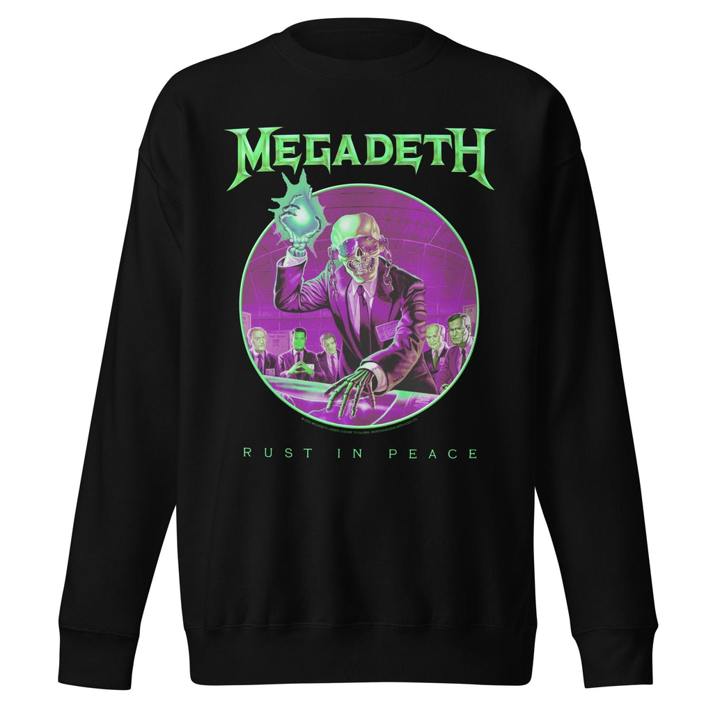 Megadeth Green Rust Jumbo Print Sweatshirt T-Shirts, Hoodie | CiraTrend.com (Image 1)