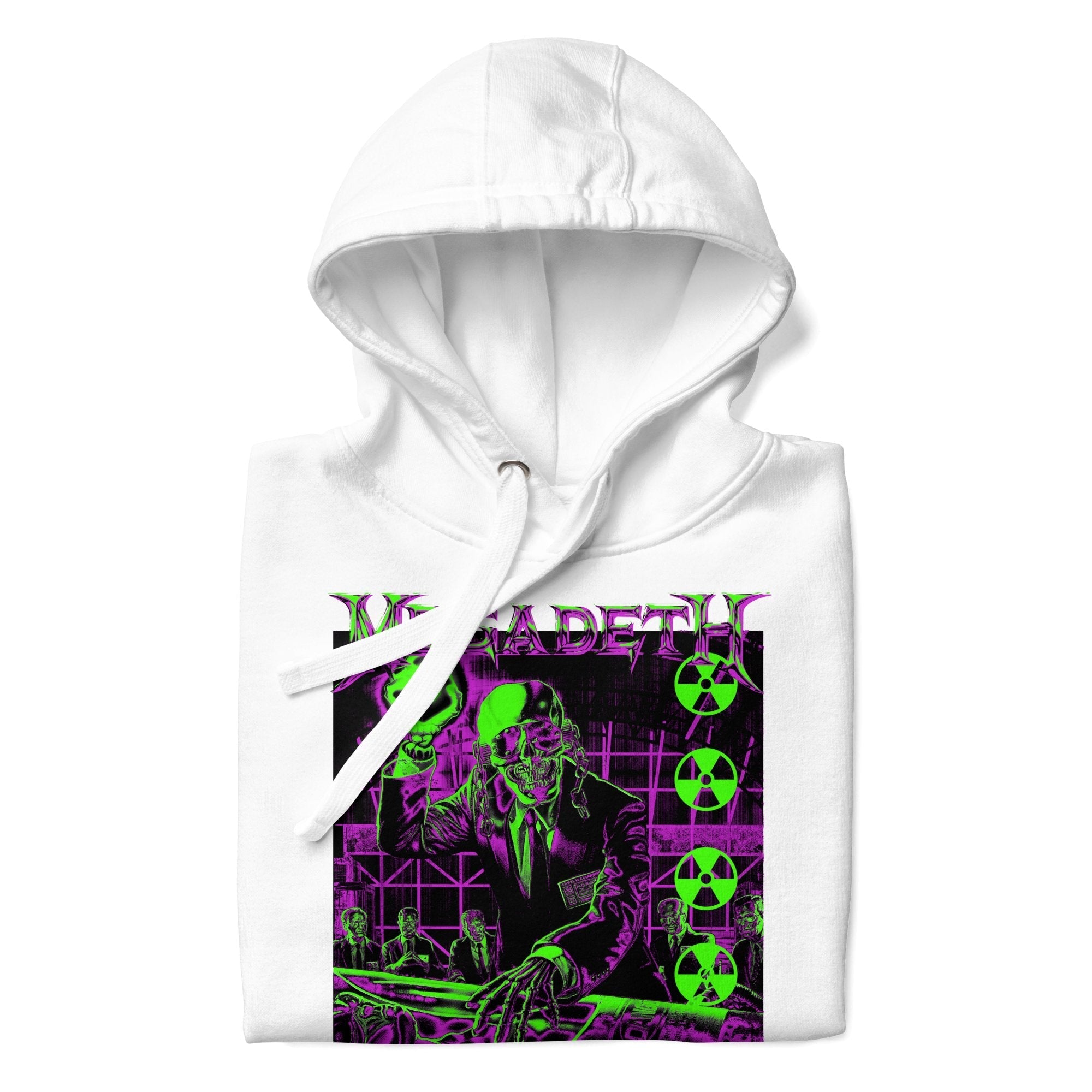 Megadeth Neon Rust in Peace Classic Hoodie T-Shirts, Sweatshirt | CiraTrend.com (Image 2)
