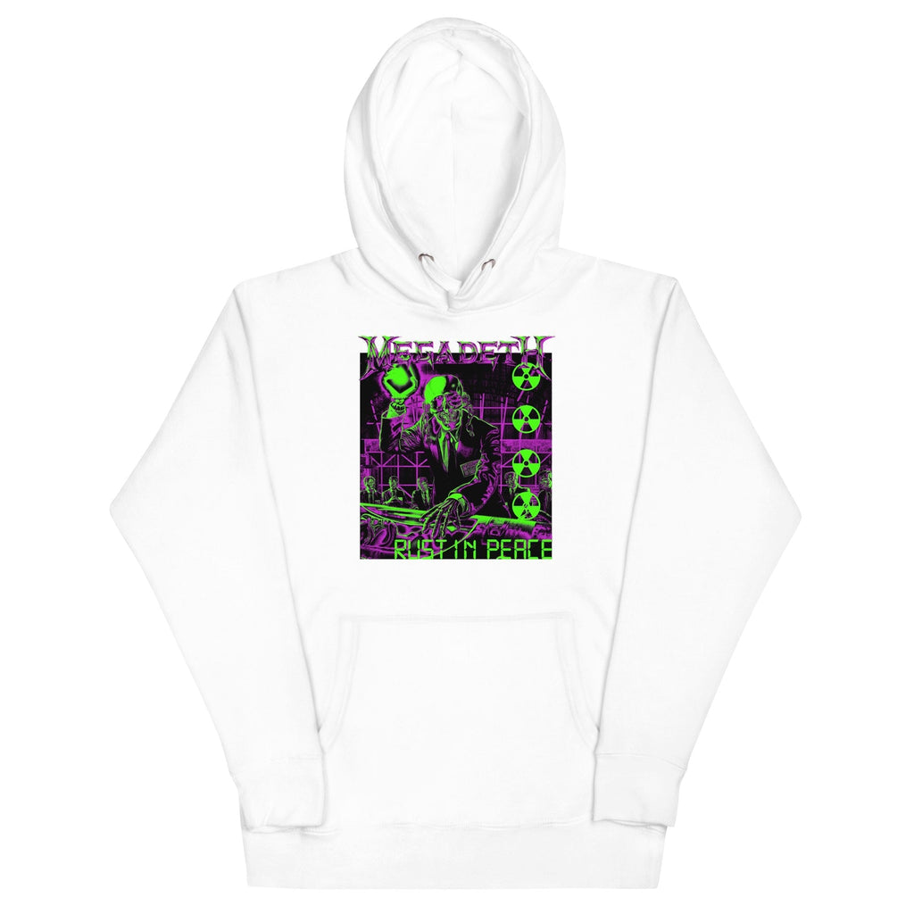Megadeth Neon Rust in Peace Classic Hoodie T-Shirts, Sweatshirt | CiraTrend.com (Image 1)