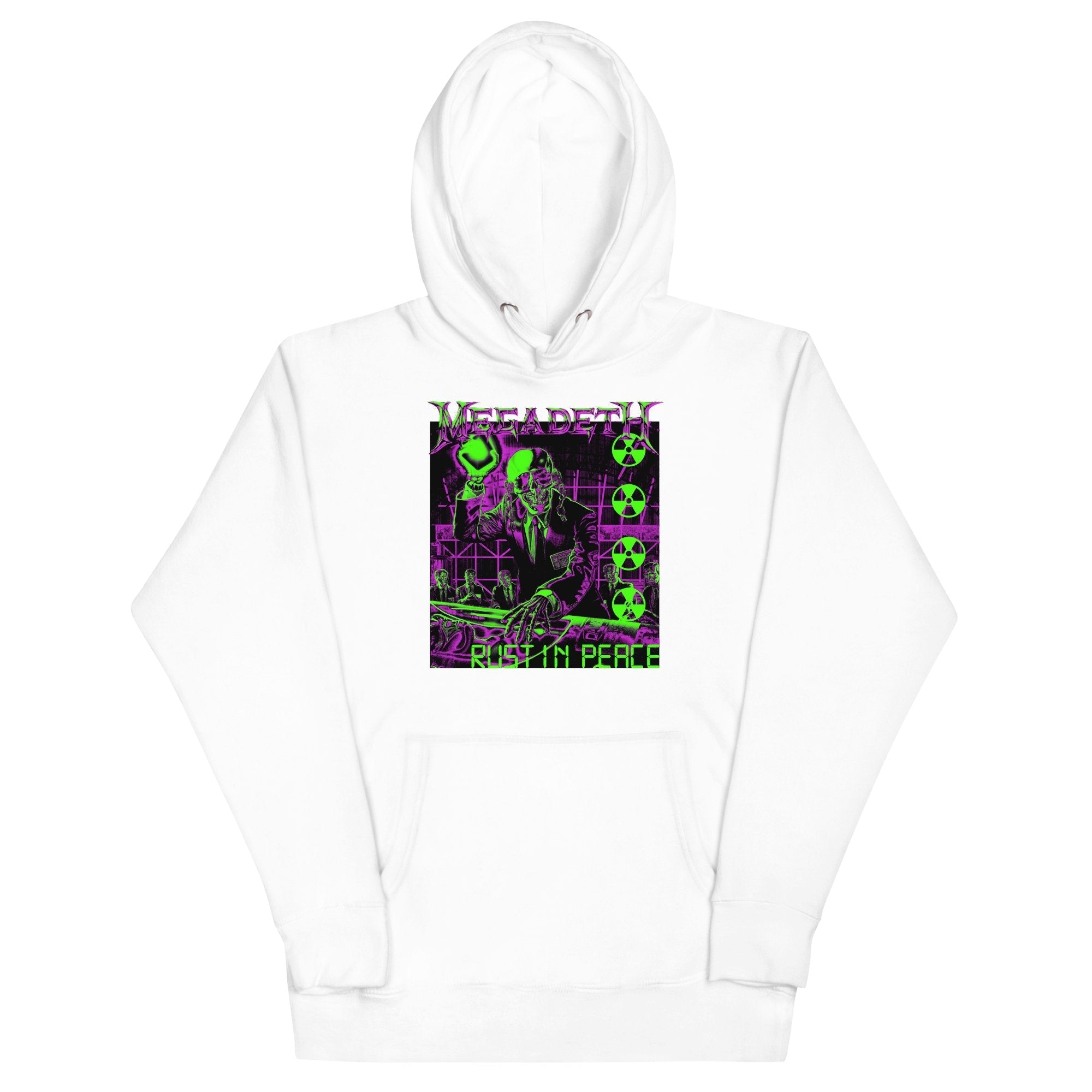 Megadeth Neon Rust in Peace Classic Hoodie T-Shirts, Sweatshirt | CiraTrend.com (Image 1)