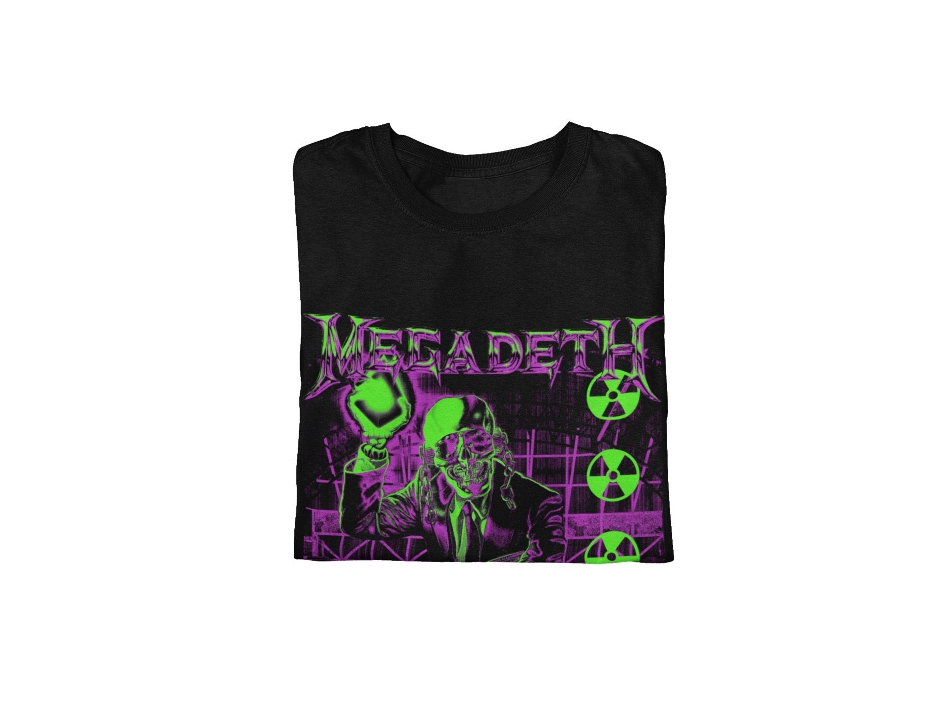 Megadeth Neon Rust T-Shirt Hoodie, Sweatshirt | CiraTrend.com (Image 2)