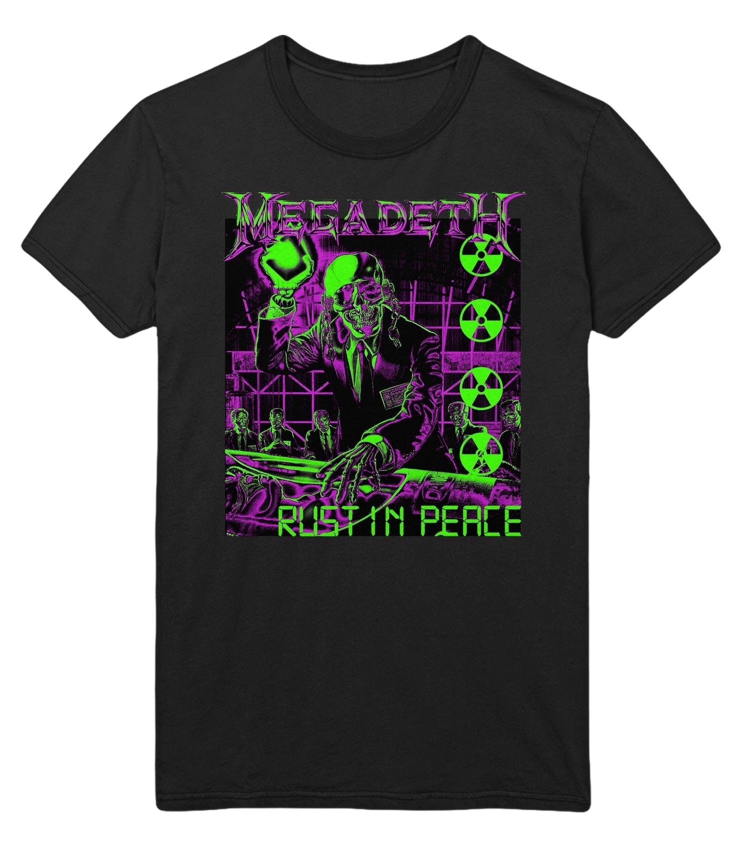 Megadeth Neon Rust T-Shirt Hoodie, Sweatshirt | CiraTrend.com (Image 1)