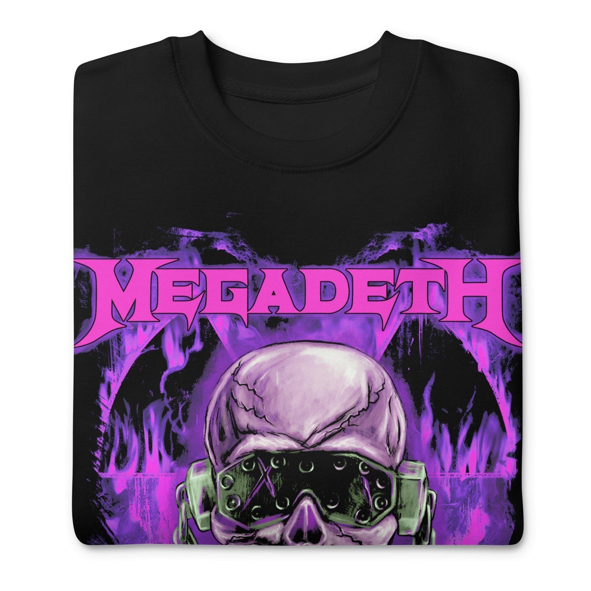 Megadeth Purple Nuclear Jumbo Print Sweatshirt T-Shirts, Hoodie | CiraTrend.com (Image 3)