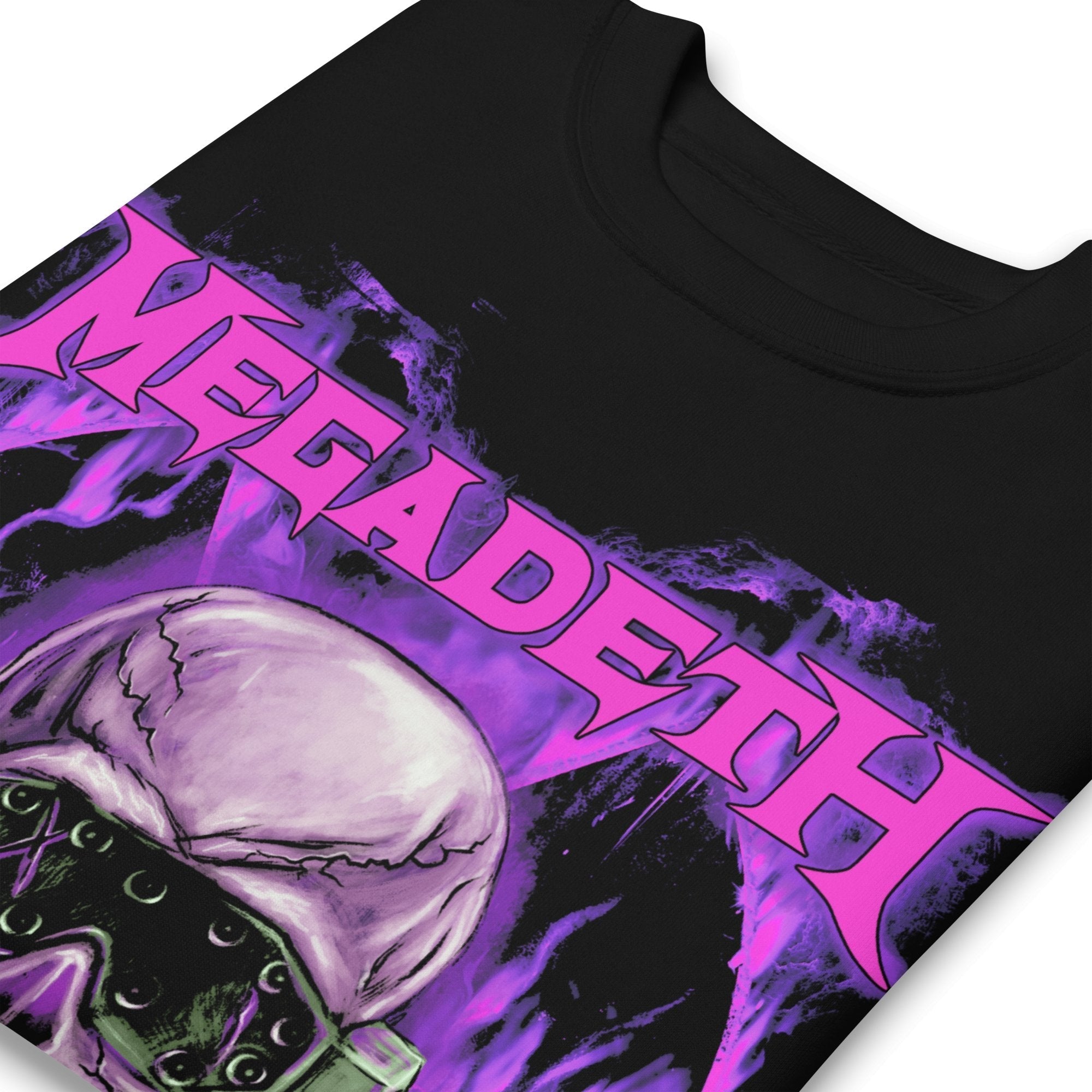 Megadeth Purple Nuclear Jumbo Print Sweatshirt T-Shirts, Hoodie | CiraTrend.com (Image 2)