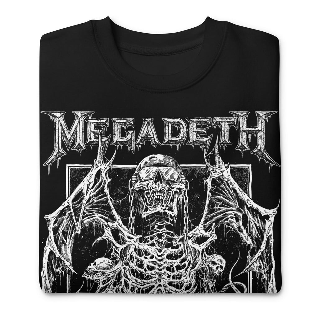 Megadeth Skeleton Wings Jumbo Print Sweatshirt T-Shirts, Hoodie | CiraTrend.com (Image 3)
