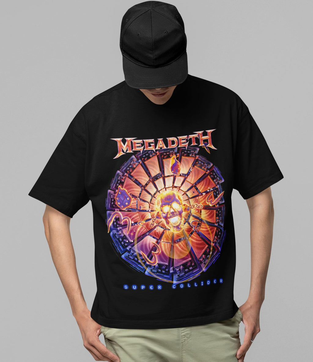 Megadeth Super Collider Jumbo Print T-shirt Hoodie, Sweatshirt | CiraTrend.com (Image 2)