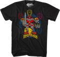 Megazord Mighty Morphin Power Rangers T-Shirt Hoodie, Sweatshirt | CiraTrend.com (Image 1)