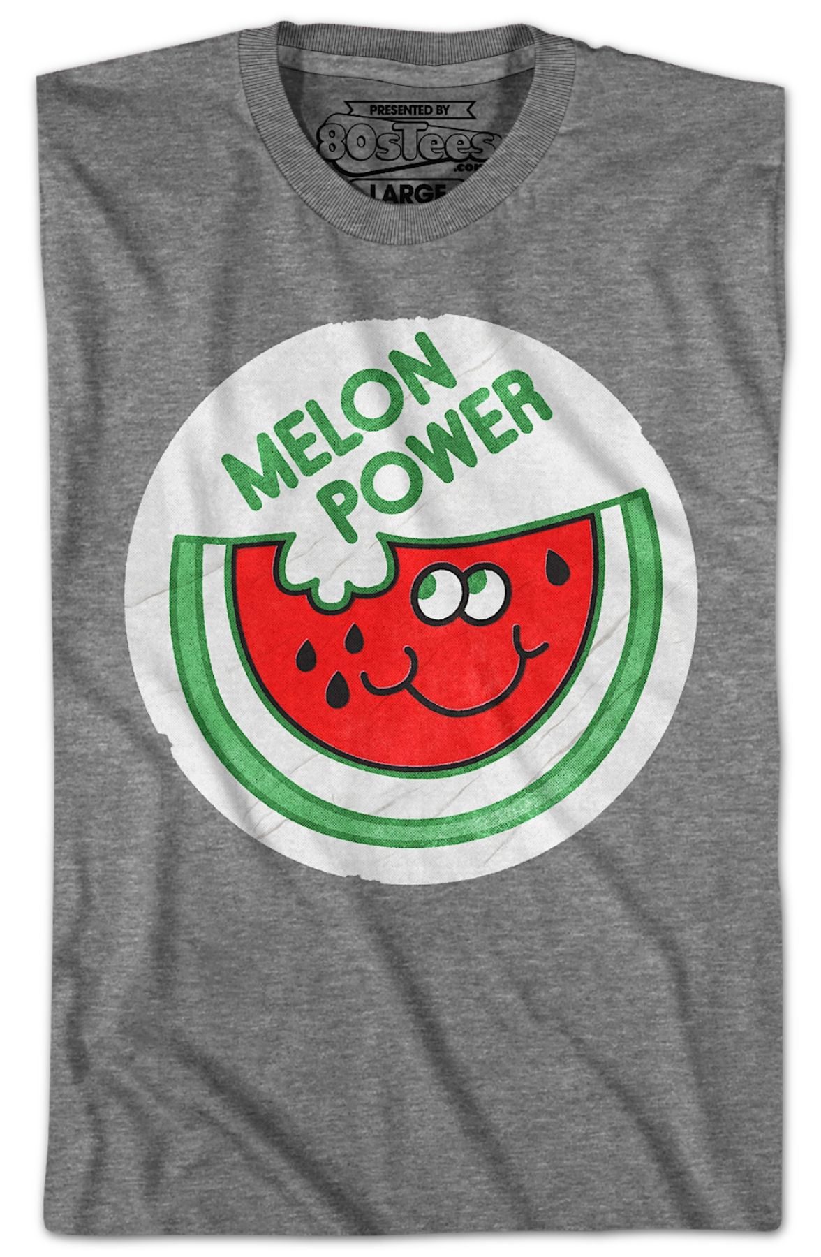 Melon Power Scratch & Sniff Sticker T-Shirt Hoodie, Sweatshirt | CiraTrend.com (Image 2)