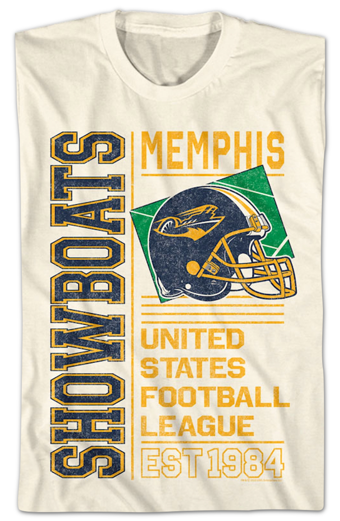Memphis Showboats Est. 1984 USFL T-Shirt Hoodie, Sweatshirt | CiraTrend.com (Image 2)