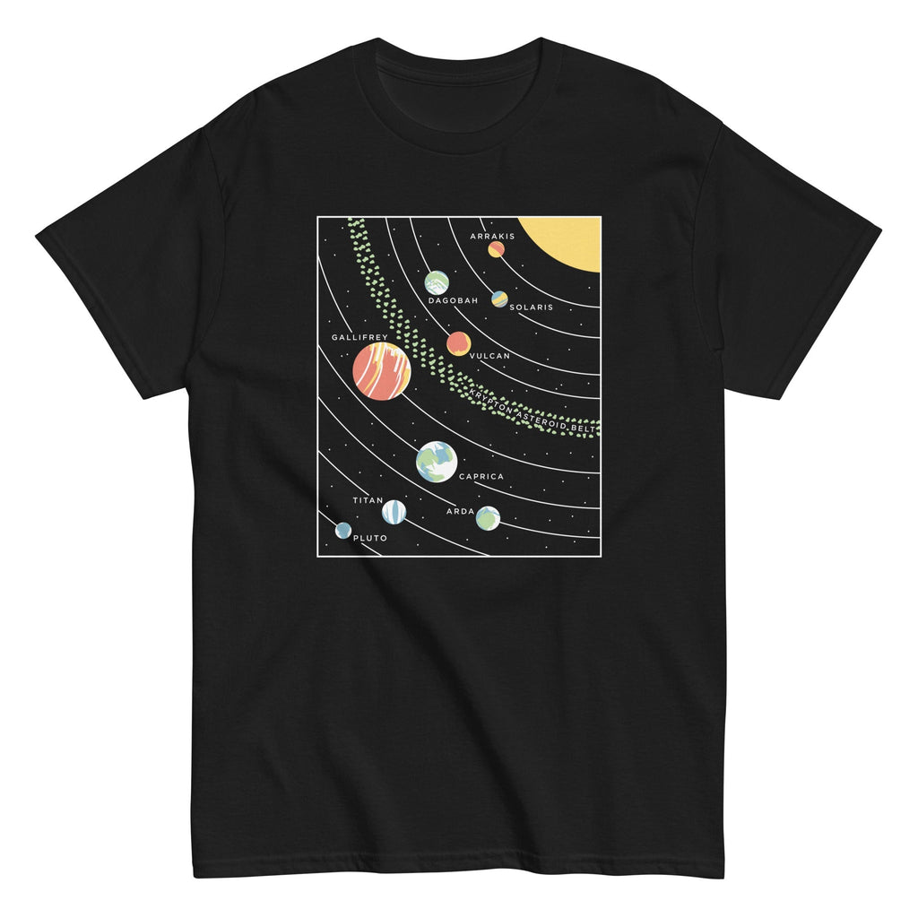 9 Planets Men's Classic Tee